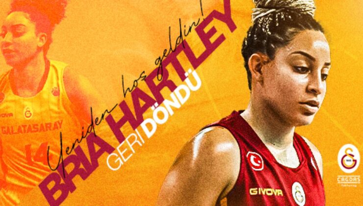 Basketbolda Galatasaray ABD’li Bria Hartley’i transfer etti