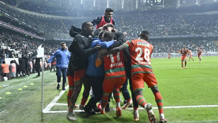 Alanyaspor Beşiktaş’ı evinde mağlup etti