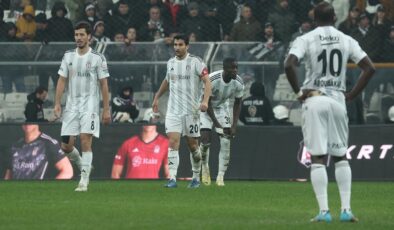 Beşiktaş’ta galibiyet özlemi 3 maça çıktı