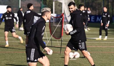 Beşiktaş’ta Ghezzal takımla çalıştı – Son Dakika Haberleri