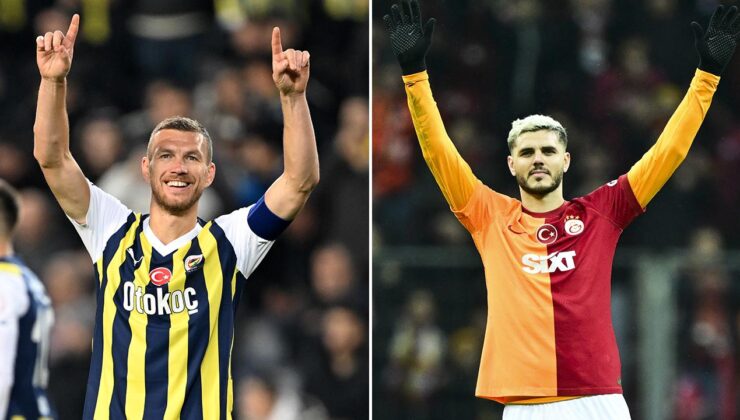 Süper Lig’de en golcü isimler Dzeko ve Icardi