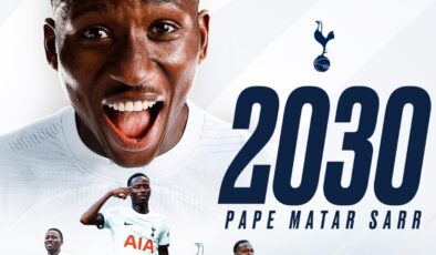 Tottenham Sarr’ın sözleşmesini uzattı – Son Dakika Haberleri