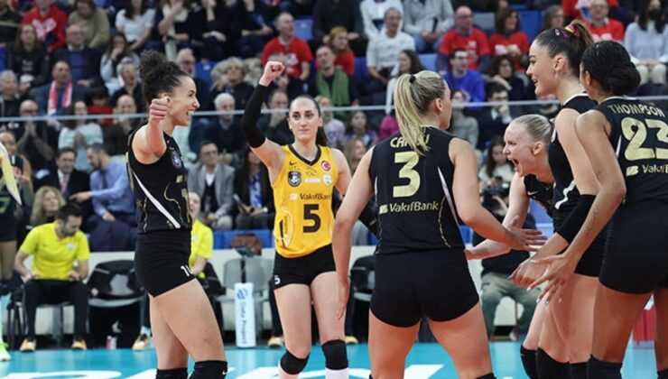 Sultanlar Ligi’nde Vakıfbank Galatasaray Daikin’e set vermedi