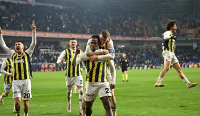 Fenerbahçe RAMS Başakşehir’i son dakikada geçti