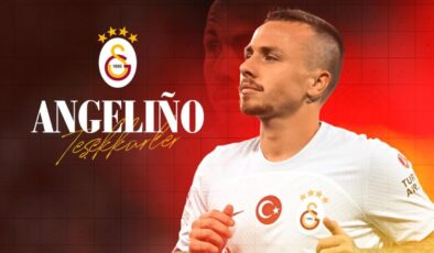 Galatasaray Angelino için veda mesajı yayımladı