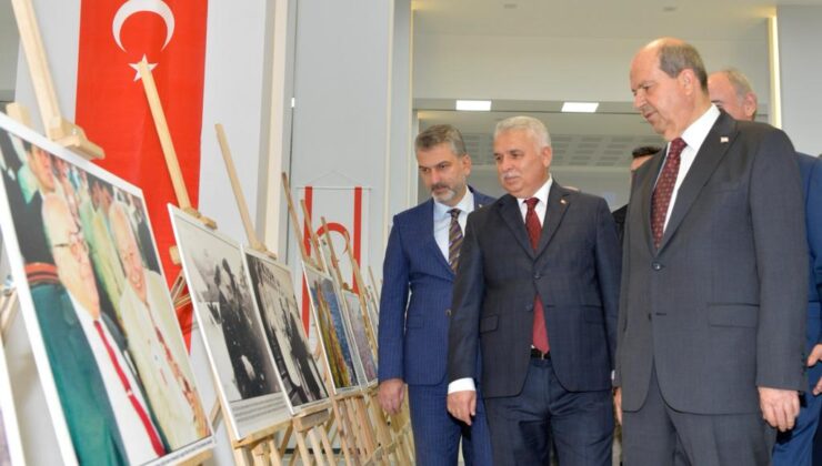 Cumhurbaşkanı Tatar, Rauf Raif Denktaş Fotoğraf Sergisi’nin açılışını yaptı