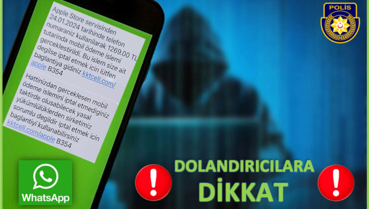 Polis halkı Whatsapp üzerinden yapılan dolandırıcılık yöntemlerine karşı uyardı