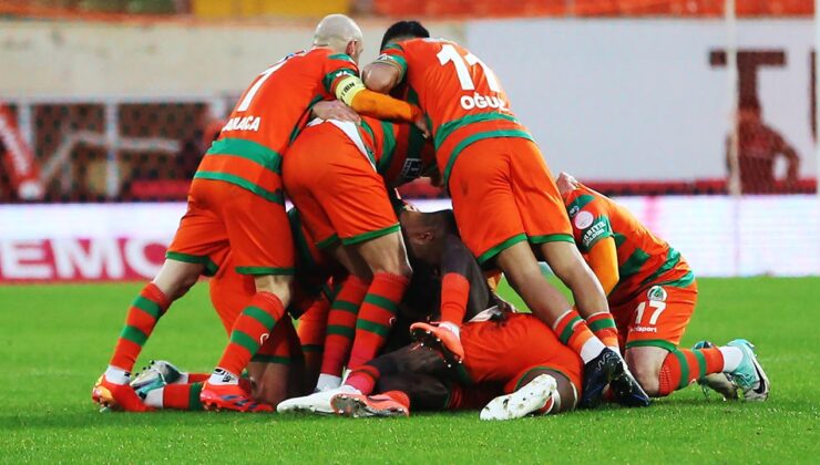 Alanyaspor uzatmada kazandı – Son Dakika Haberleri