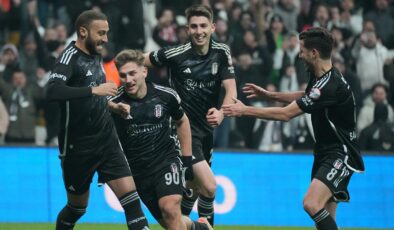 Beşiktaş üç puanı üç golle aldı