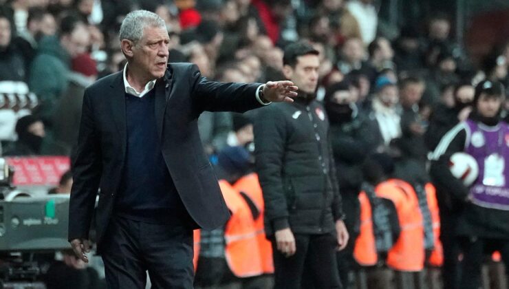 Beşiktaş’ta Fernando Santos ilk maçına çıktı