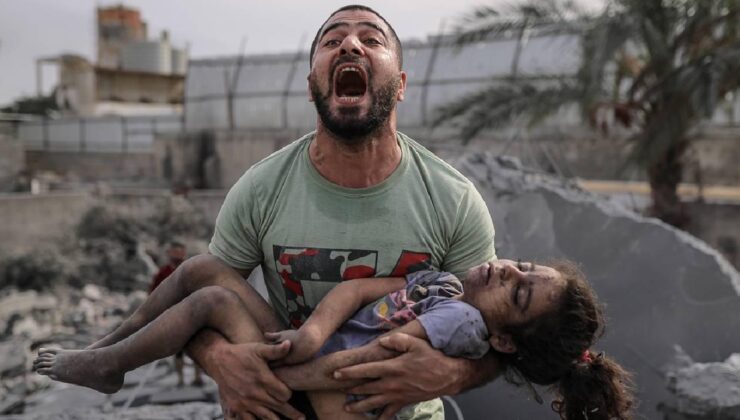 Gazze’de hayatını kaybedenlerin sayısı 22 bin 722’ye yükseldi