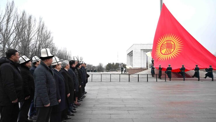 İşte Kırgızistan’ın yeni bayrağı – Son Dakika Haberleri