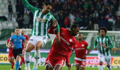 Konyaspor ile Antalyaspor 26. randevuda