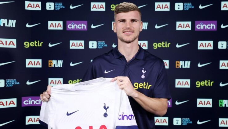 Tottenham, Timo Werner’i sezon sonuna kadar kiraladı