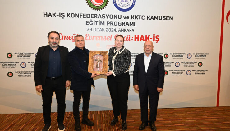 KAMUSEN ile Türkiye Hak-İş’ten eğitim programı