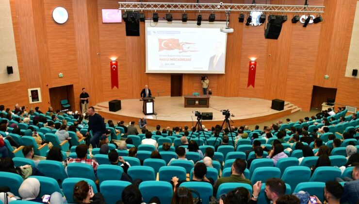 Töre, Kırşehir’de konferans verdi:“Emperyalist ve sömürgecilere aldanmayacağız”