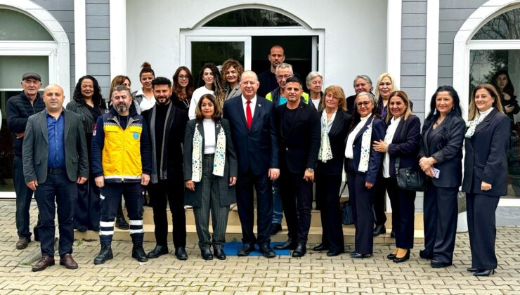 Dinçyürek, Çamlıbel Sağlık Merkezi’ni bağışta bulunan Alsancak Mare E Monte Yardım Derneği’ne teşekkür etti