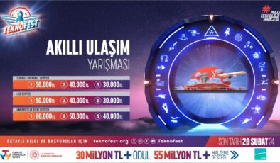 TEKNOFEST Akıllı Ulaşım Yarışması’nda başvurular devam ediyor