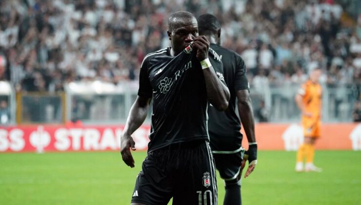 Beşiktaş'a Aboubakar'dan iyi haber