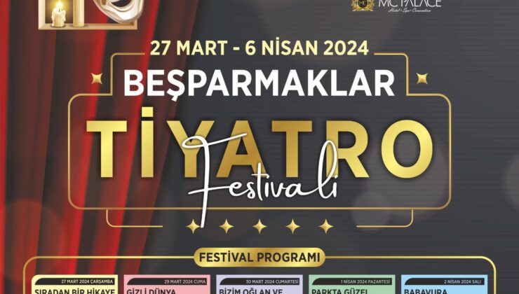 “Beşparmaklar Tiyatro Festivali” 27 Mart – 6 Nisan tarihleri arası Çatalköy’de…