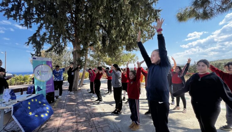 “Dik Durmak İyidir Projesi” kapsamında Lefke’de eğitim verildi