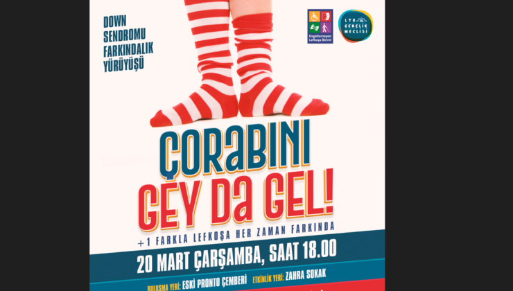 “Çorabını Gey da Gel” etkinliği yarın yapılıyor