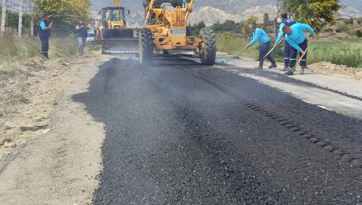 Serdarlı-Görneç yolunda çalışmalar tamamlandı