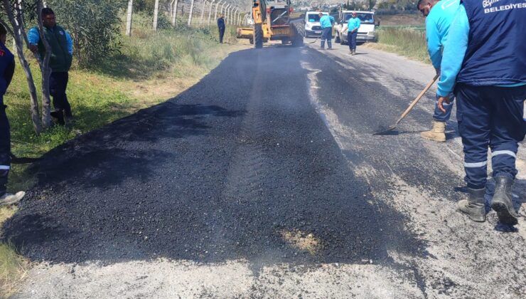 Serdarlı-Görneç yolu tamir ediliyor