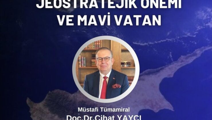 “KKTC’nin Süregelen Jeostratejik Önemi ve Mavi Vatan” kitabı yarın tanıtılacak