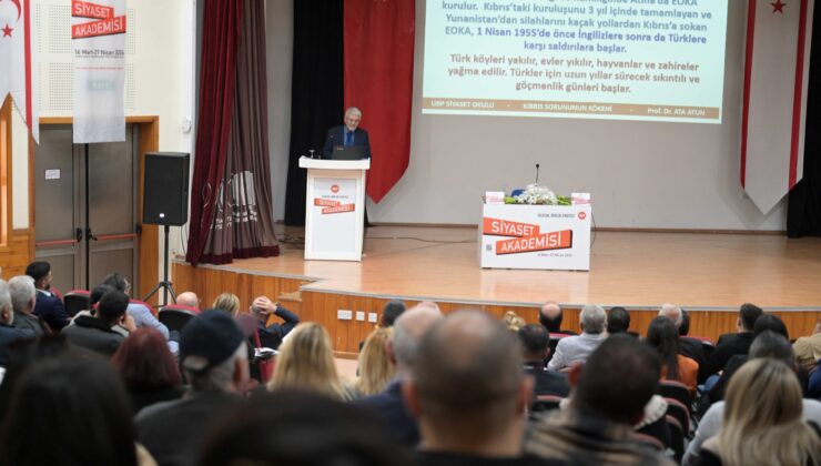 UBP Siyaset Akademisi ikinci hafta derslerini Atun, Olgun, Ertuğ ve Işıksal verdi