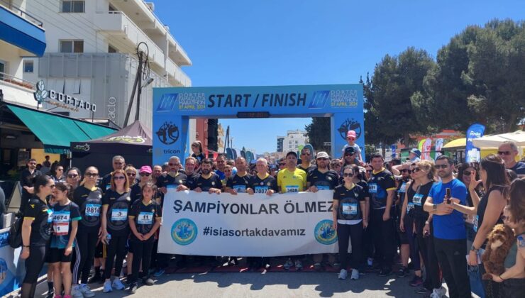 “Adalet İçin Koşuyoruz” maratonu yapıldı