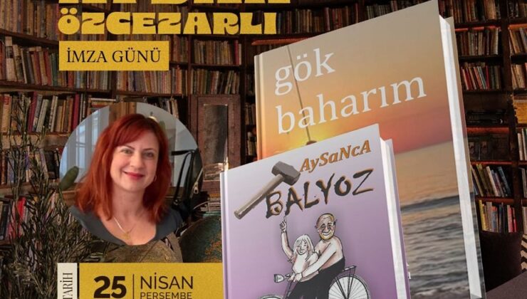 Aysan Özcezarlı perşembe günü kitaplarını imzalayacak