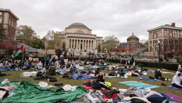 Columbia Üniversitesi, Filistin yanlısı öğrencileri okuldan attı