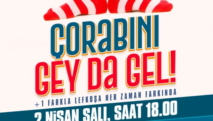 Ertelenen “Çorabını Gey da Gel Down Sendromu Farkındalık Yürüyüşü” yarın yapılıyor