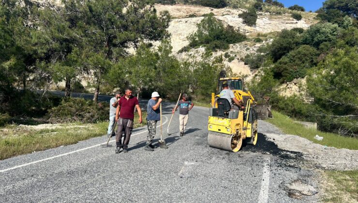 Güvercinlik ve Sadrazamköy yollarındaki bakım-onarım çalışmaları tamamlandı