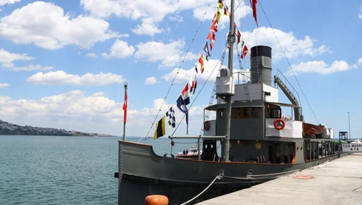 TCG Nusret müze gemisi Ege ve Akdeniz limanları ile KKTC’de halkın ziyaretine açılacak