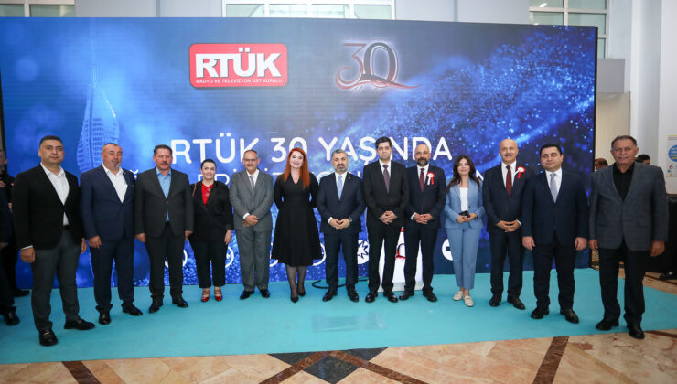 YYK, RTÜK’ün 30. yıl resepsiyonuna katıldı