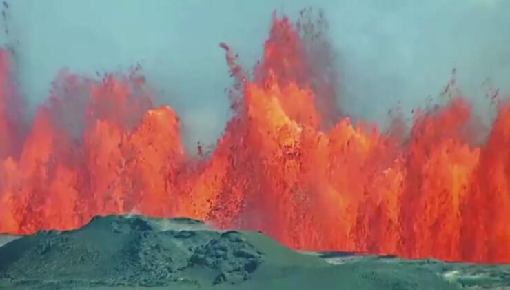 İzlanda’nın Reykjanes Yarımadası’nda bu yıl 4. yanardağ patlaması