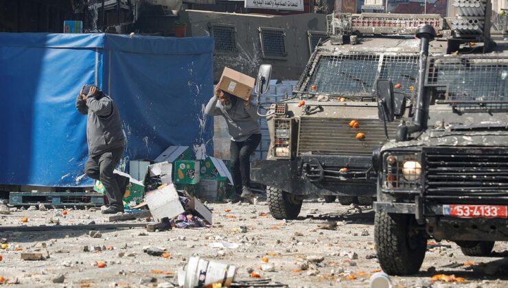 Soykırımcı İsrail ordusu Batı Şeria’nın Nablus kentine baskın düzenledi