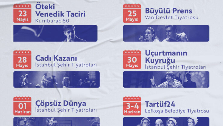 20. Kıbrıs Tiyatro Festivali 17 Mayıs Cuma akşamı başlıyor