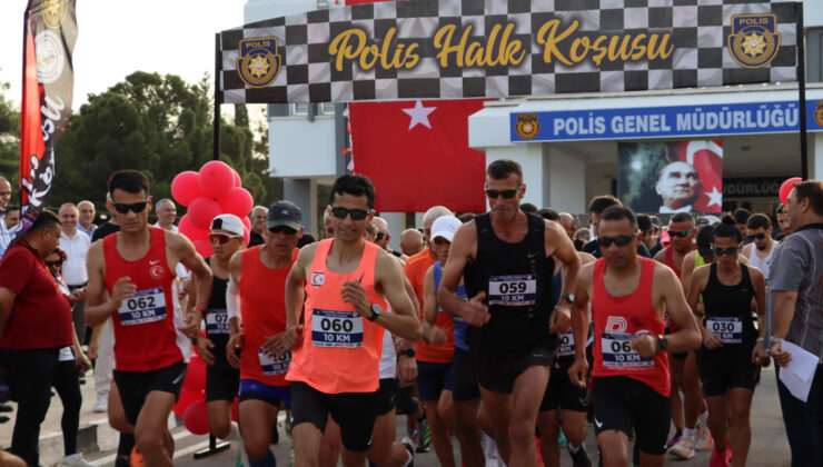 “Polis Halk Koşusu”nun ikincisi yapıldı