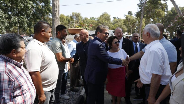 UBP Genel Başkanı Üstel, Gazimağusa ve İskele’de bayramlaşmaya katıldı: “Halkımızın alım gücünü korumak için kararlı adımlar atmaya devam edeceğiz”