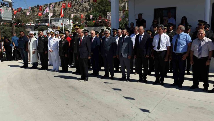 Çınarlı Şehitleri törenle anıldı… Cumhurbaşkanı Tatar: “KKTC gerçeği inkar edilemez bir realite”