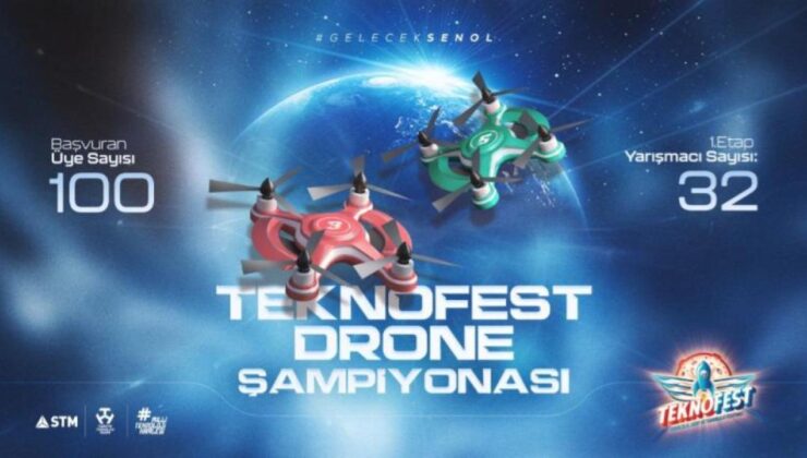 TEKNOFEST Drone Şampiyonası birinci etabı Isparta’da başlıyor