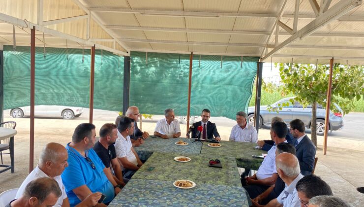 Büyükelçi Serim, Gazimağusa bölgesi muhtarları ile bir araya geldi