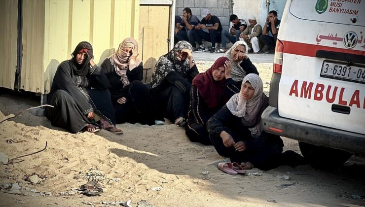 Katil İsrail, Gazze’de aralarında hamile bir kadının da olduğu 3 Filistinliyi öldürdü