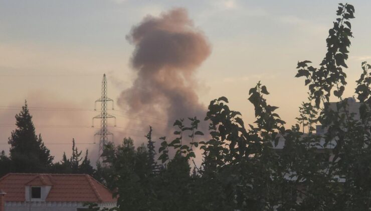 Katil İsrail, Beyrut’un güneyine hava saldırısı düzenledi