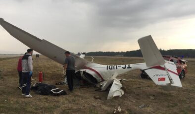 Bursa’da eğitim uçağı düştü, 2 pilot hayatını kaybetti