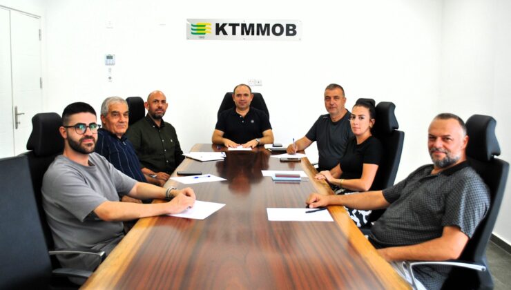 KTMMOB mevcut bina, tadilat, güçlendirme ve projelendirme komitesinin toplantısı yapıldı