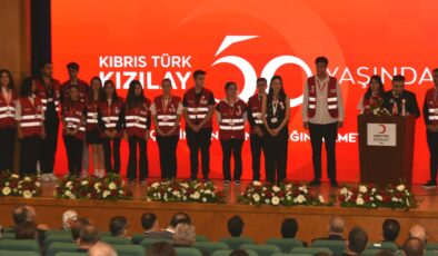 Kıbrıs Türk Kızılayı’nın 50. kuruluş yıl dönümü kutlandı